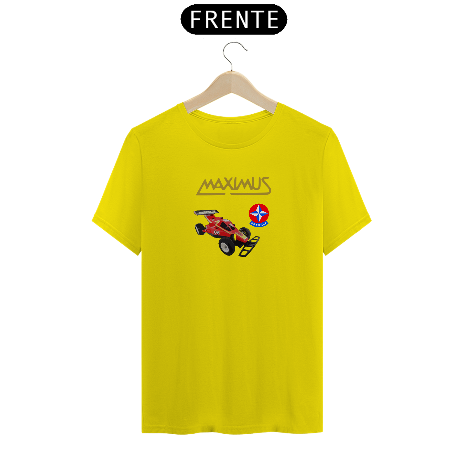 Nome do produto: Camiseta Quality Estampa Desenho Estrela Maximus - Frente