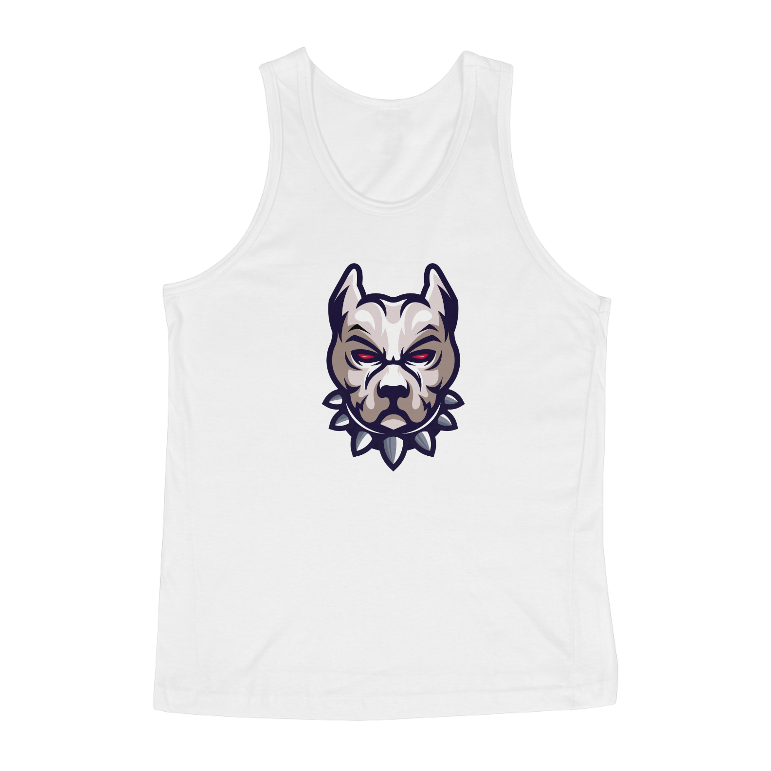 Nome do produto: Regata Masculina Pit Bull Cinza 