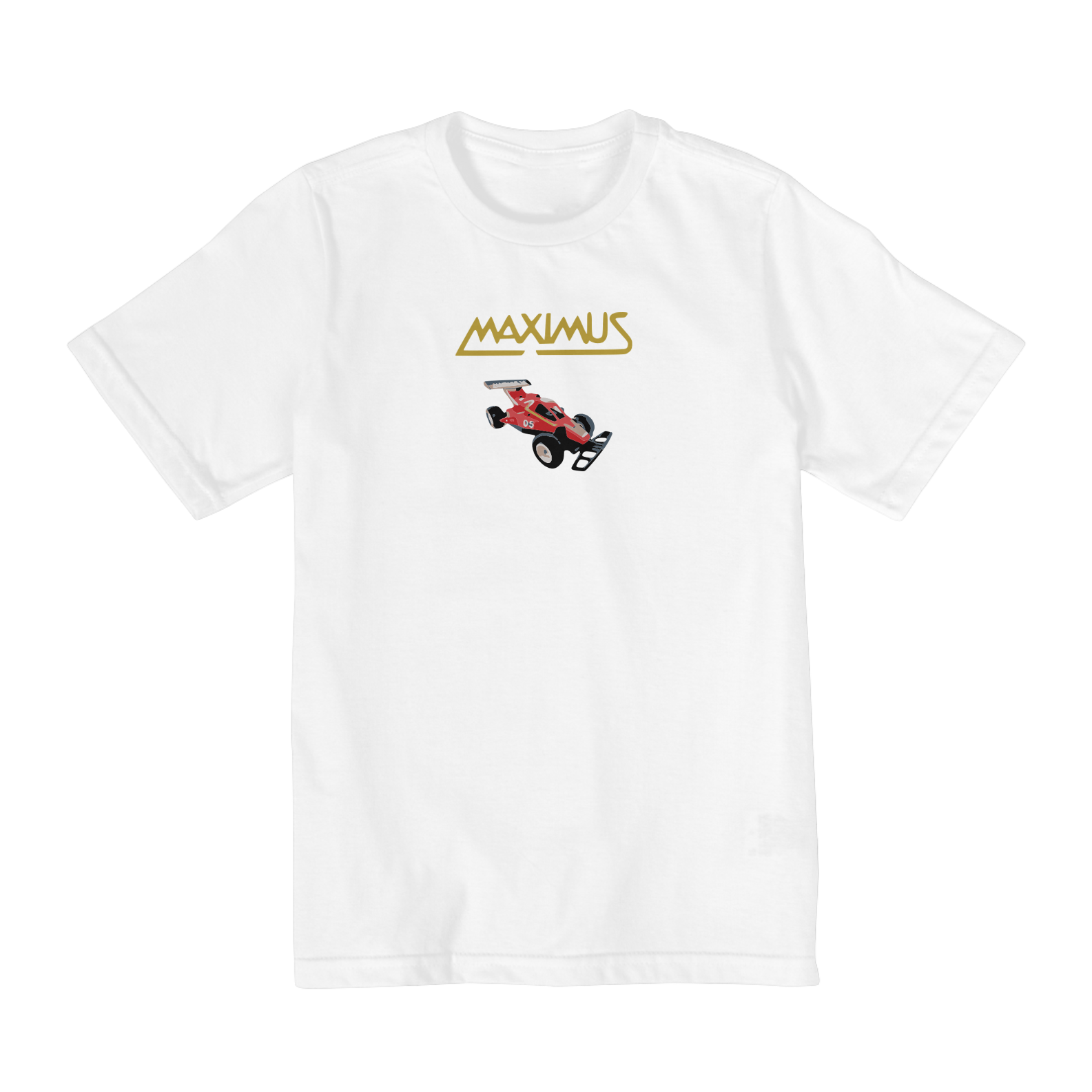 Nome do produto: Camiseta Quality Infantil (10 a 14) Estampa Carrinho Controle Maximus Estrela