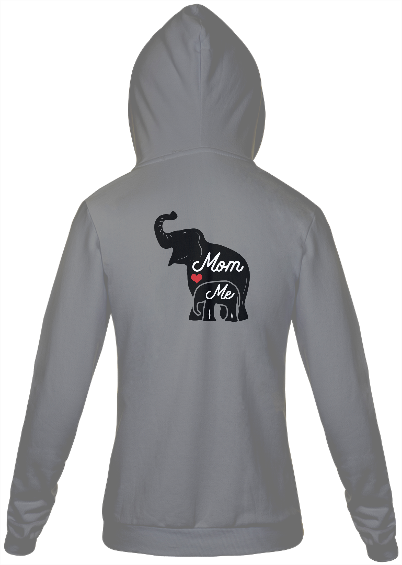 Nome do produto: Jaqueta Moletom Feminino Estampa Elefante Mom Me 