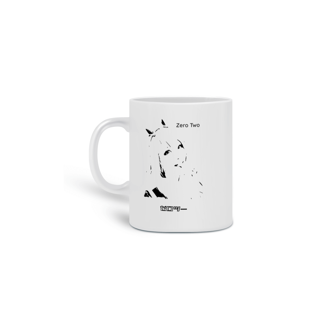 Nome do produto: Caneca Cerâmica Estampa Anime - Zero Two: Darling in the FranXX