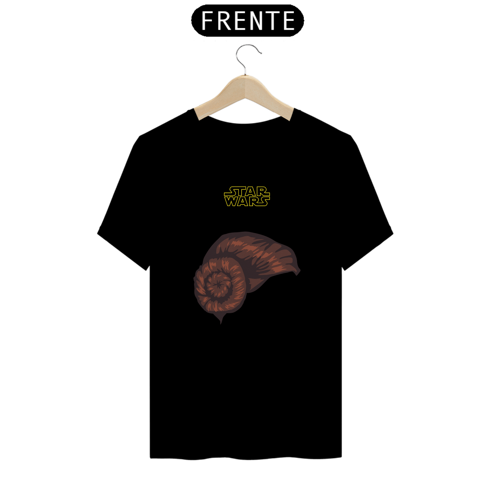 Nome do produto: Camiseta Princesa Leia Organa Star Wars Estampada Quality