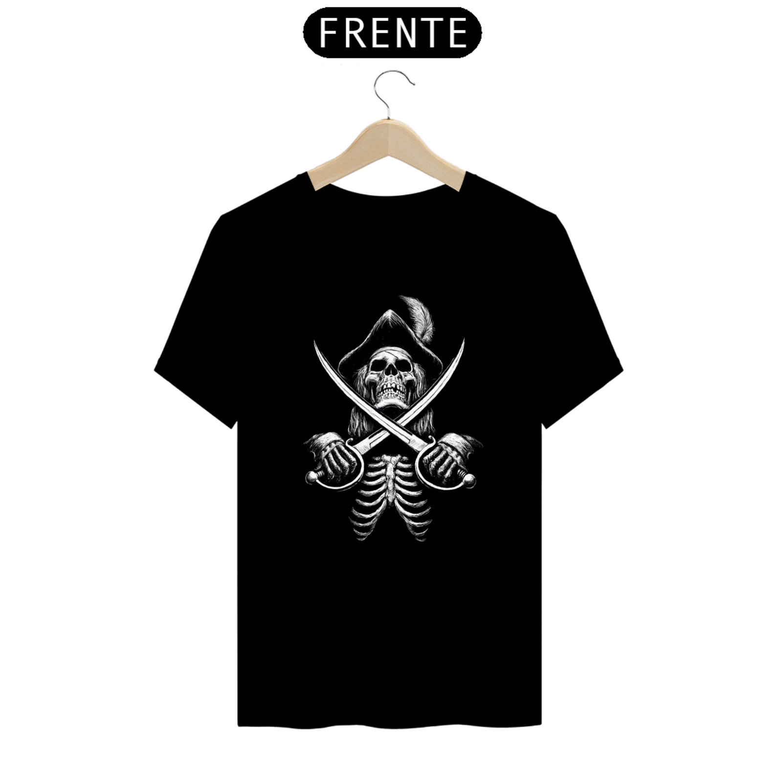 Nome do produto: Camiseta Prime Estampa Caveira