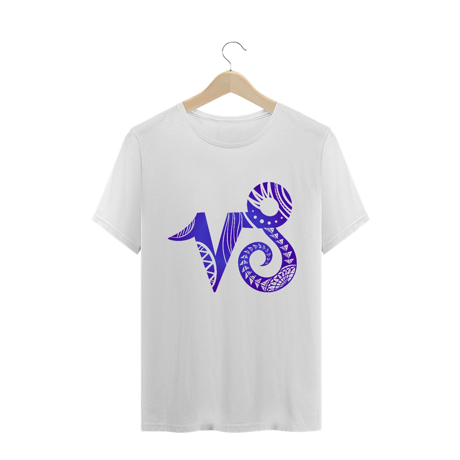 Nome do produto: CAMISETA FEMININA - SÍMBOLO SIGNO CAPRICÓRNIO