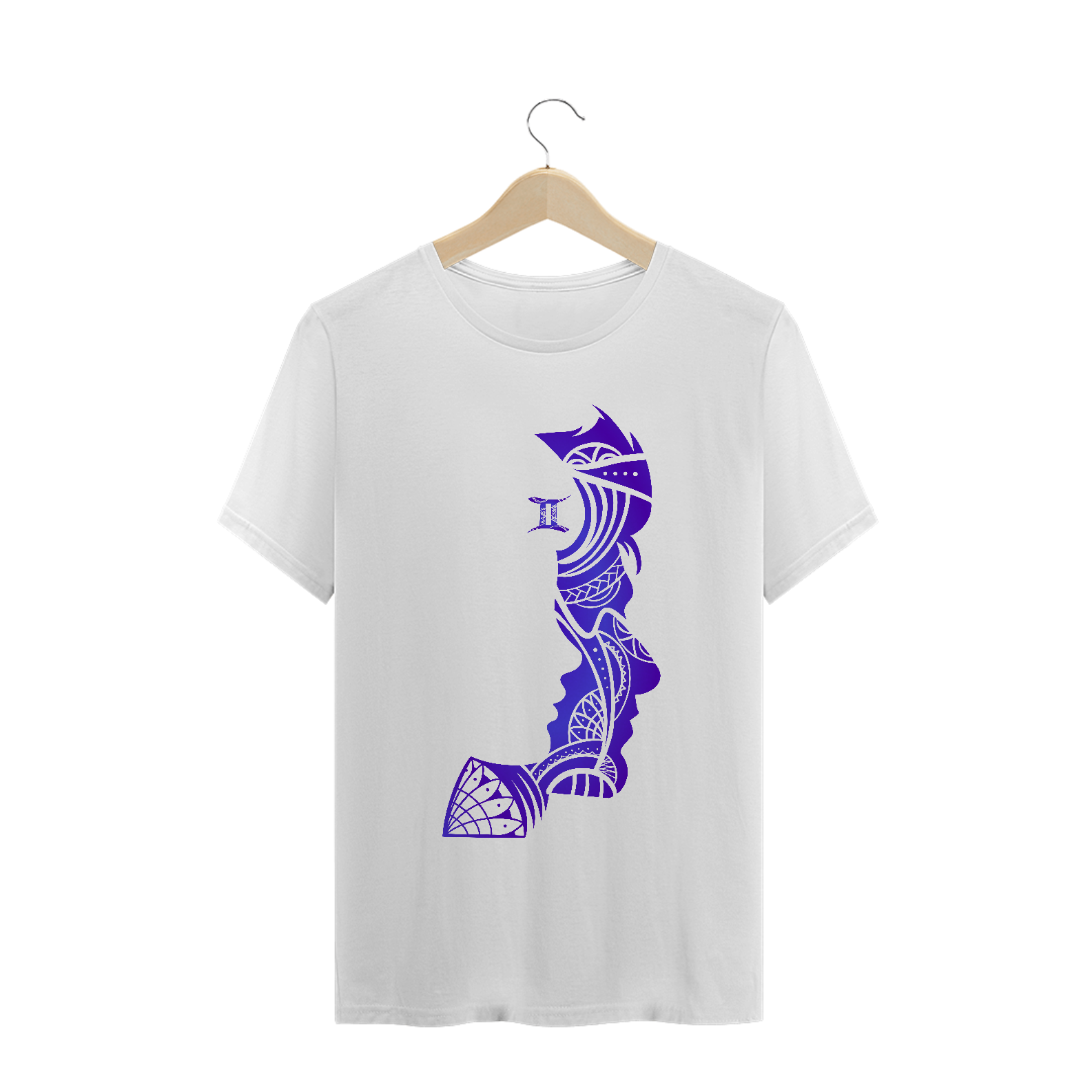 Nome do produto: CAMISETA MASCULINA/UNISSEX - SIGNO GÊMEOS