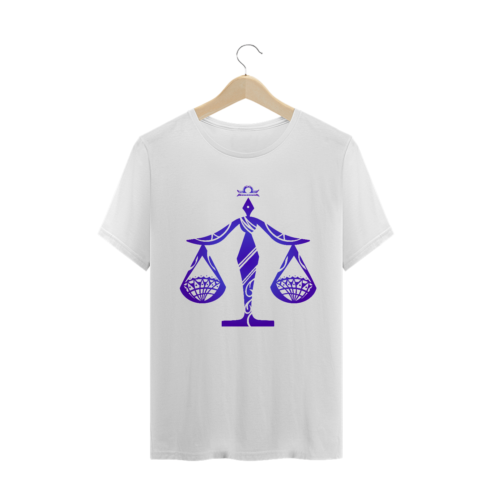 Nome do produto: CAMISETA MASCULINA/UNISSEX - SIGNO LIBRA