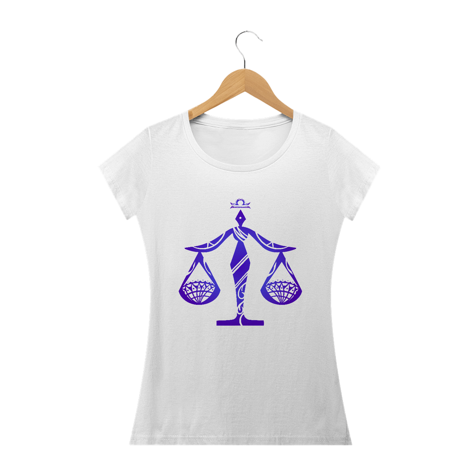 Nome do produto: CAMISETA FEMININA - SIGNO LIBRA