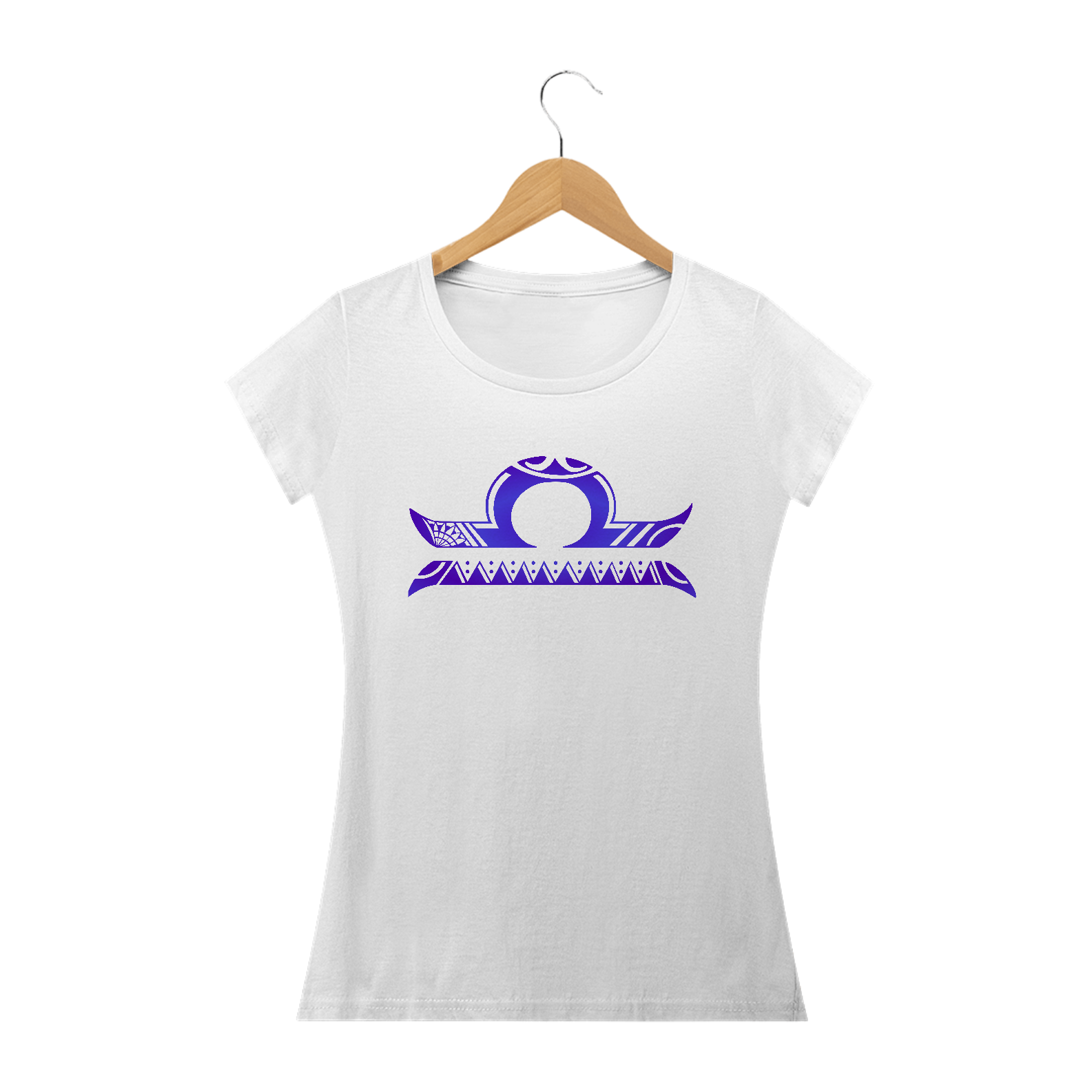 Nome do produto: CAMISETA FEMININA - SÍMBOLO SIGNO LIBRA