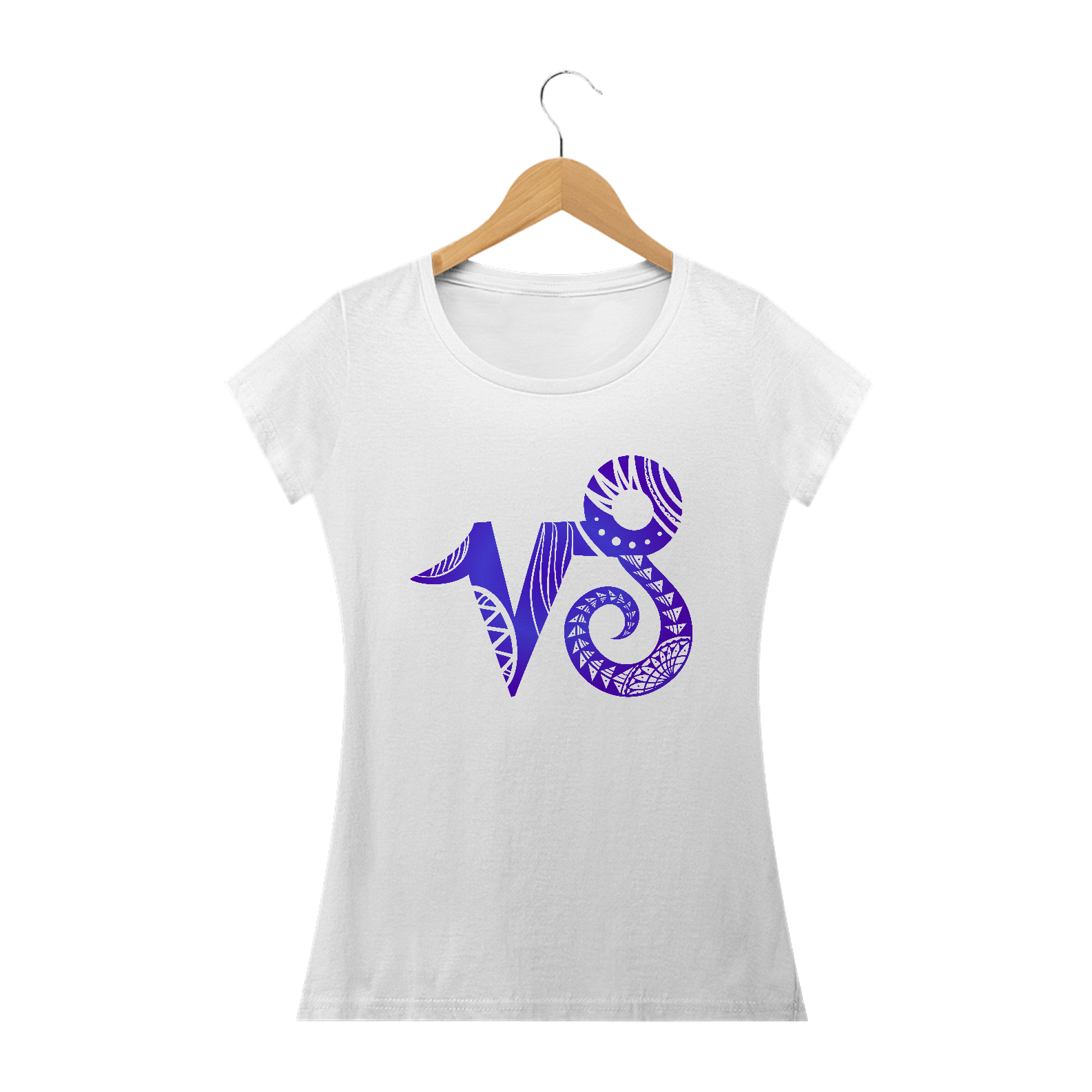 Nome do produto: CAMISETA FEMININA - SÍMBOLO SIGNO CAPRICÓRNIO