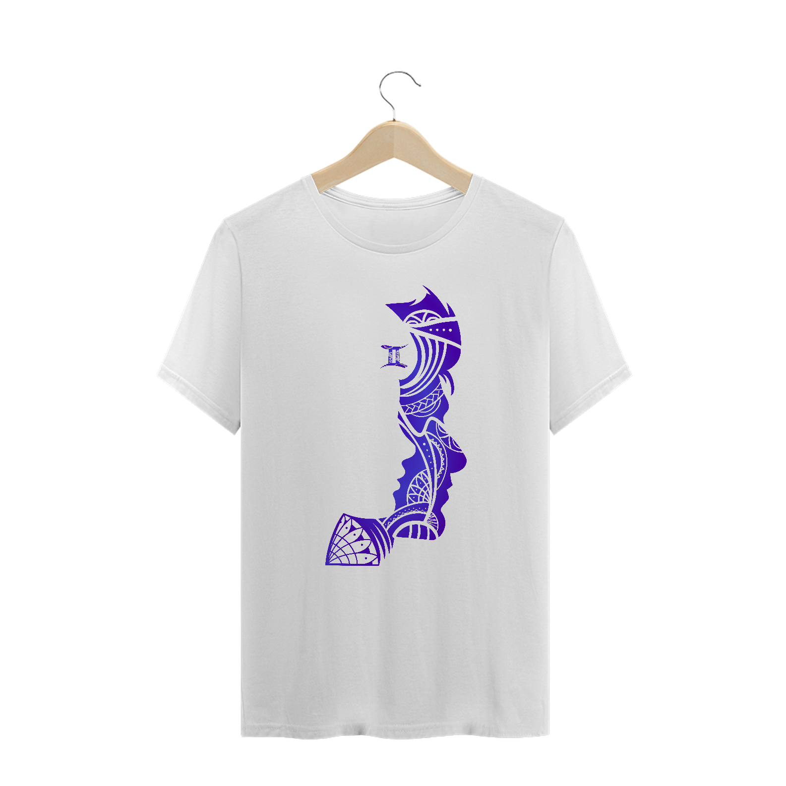 Nome do produto: CAMISETA UNISSEX PLUZ SIZE - SIGNO GÊMEOS