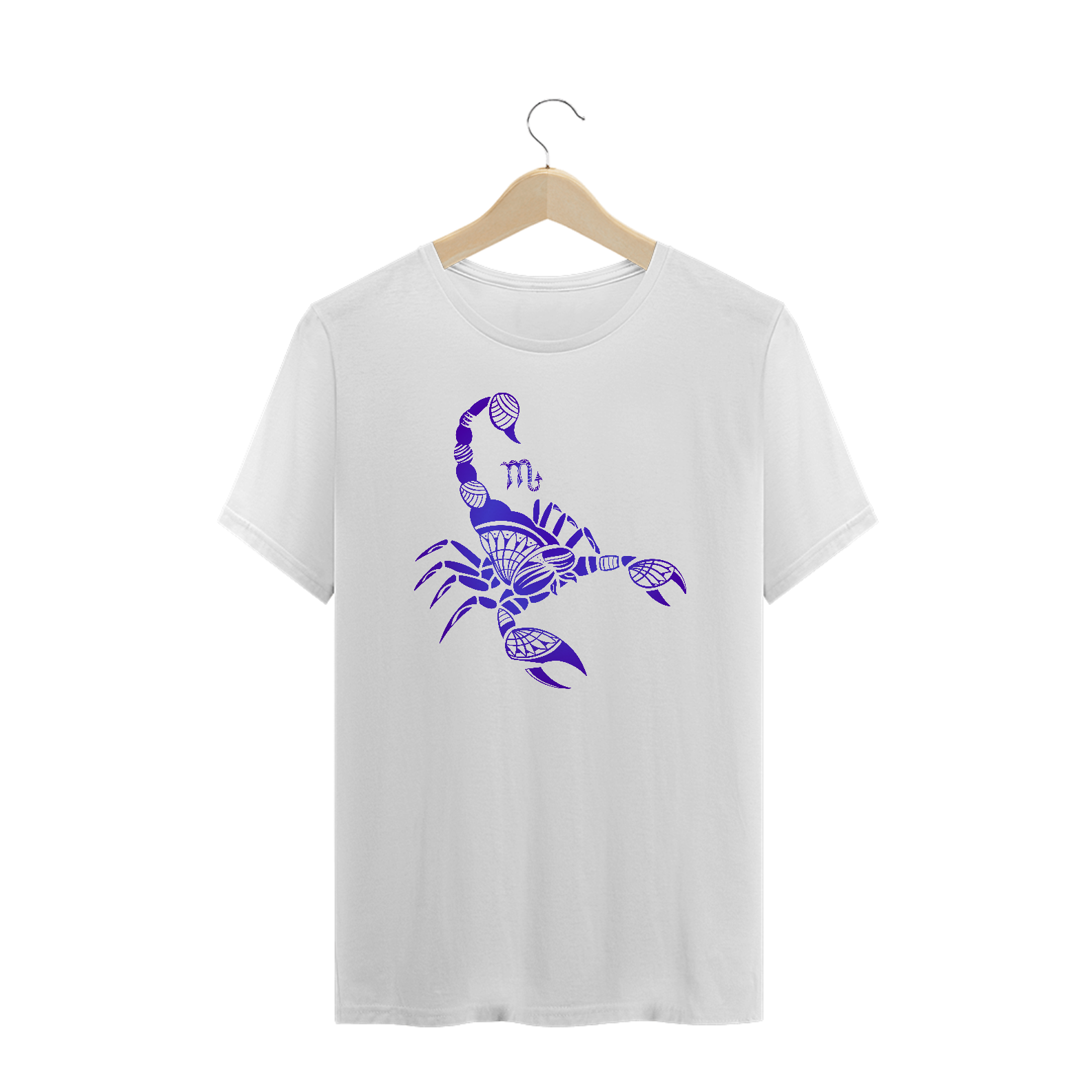 Nome do produto: CAMISETA UNISSEX PLUS SIZE - SIGNO ESCORPIÃO