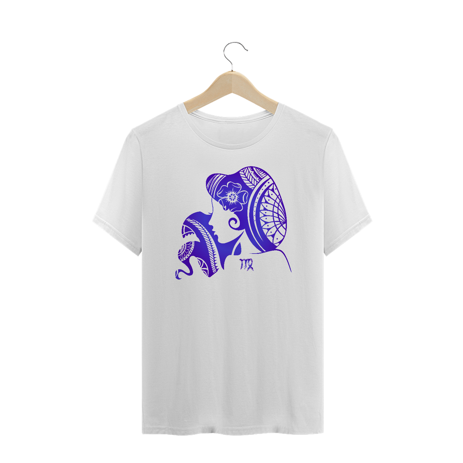 Nome do produto: CAMSIETA UNISSEX PLUS SIZE - SIGNO VIRGEM