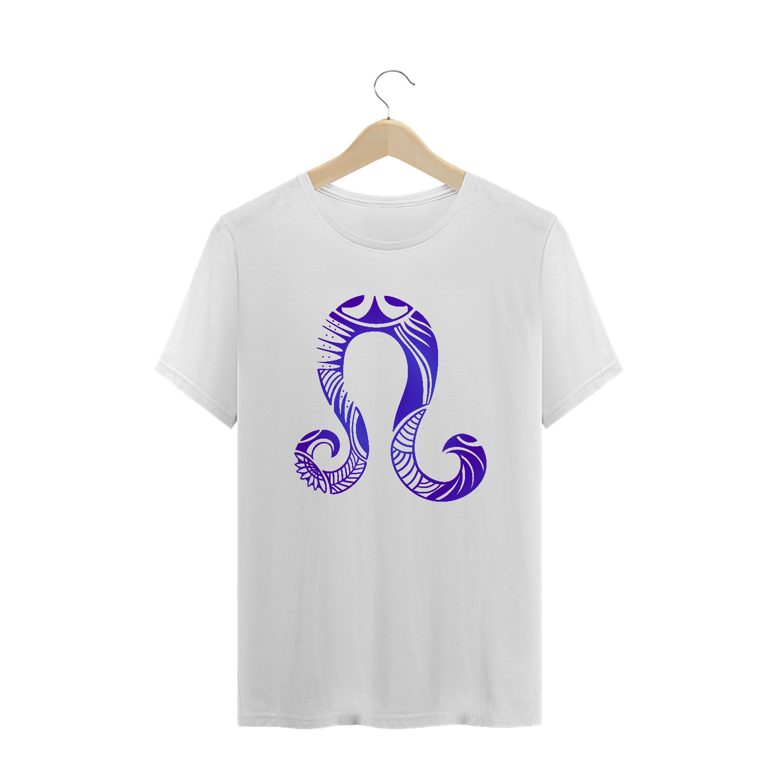Nome do produto: CAMISETA UNISSEX PLUS SIZE - SÍMBOLO SIGNO LEÃO