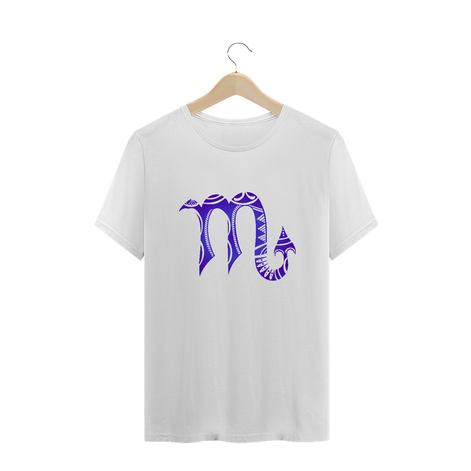 Nome do produto: CAMISETA UNISSEX PLUS SIZE - SÍMBOLO SIGNO ESCORPIÃO