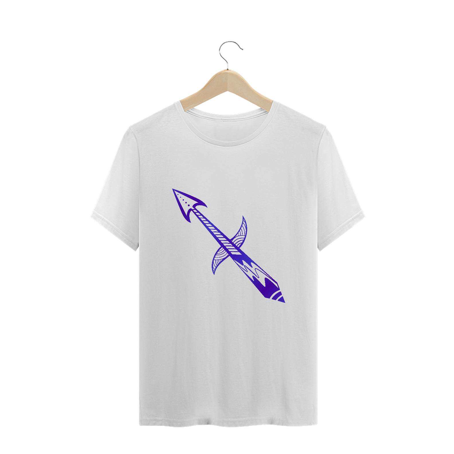 Nome do produto: CAMISETA UNISSEX PLUS SIZE - SÍMBOLO SIGNO SAGITÁRIO