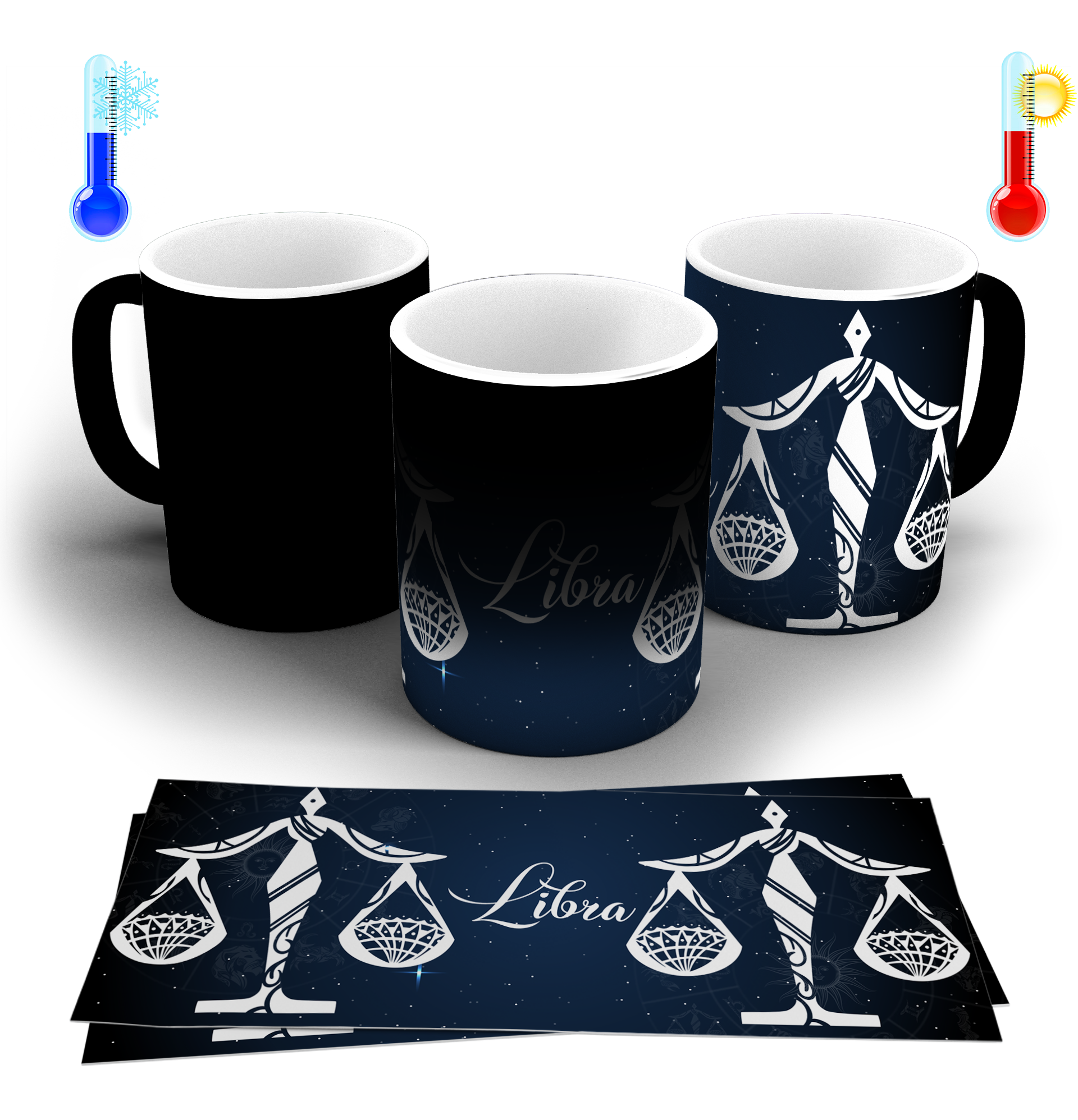 Nome do produto: CANECA MÁGICA - SIGNO LIBRA