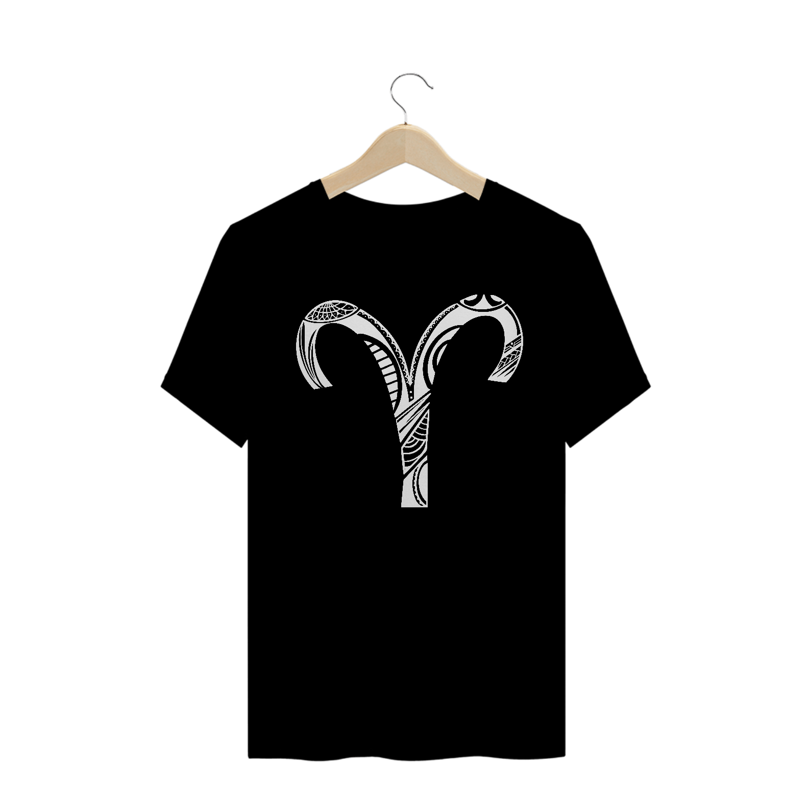 Nome do produto: CAMISETA MASC/UNISSEX COLORIDA - SÍMBOLO SIGNO ÁRIES
