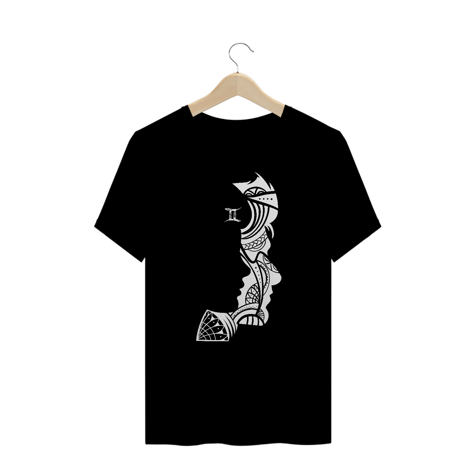 Nome do produto: CAMISETA UNISSEX PLUS SIZE - SIGNO GÊMEOS