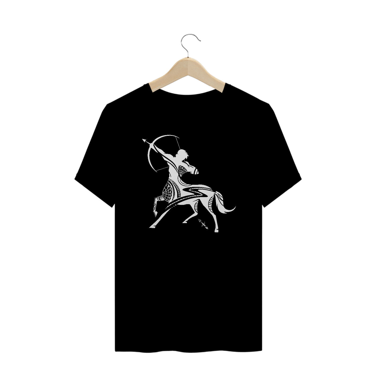 Nome do produto: CAMISETA UNISSEX PLUS SIZE - SIGNO SAGITÁRIO