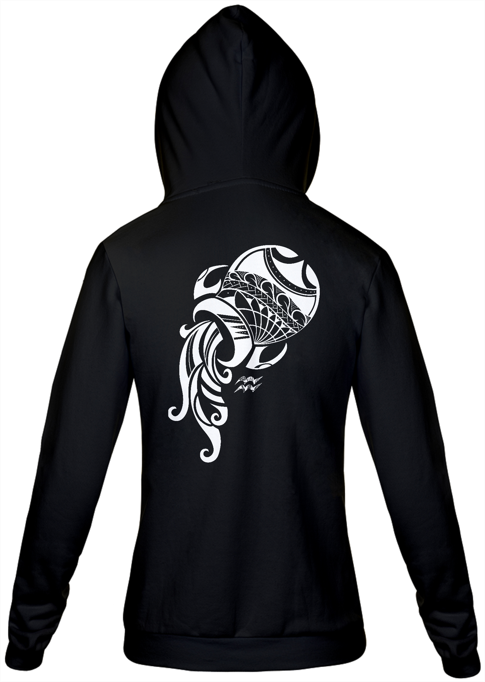 Nome do produto: MOLETON ZIPER E CAPUZ - SIGNO AQUÁRIO