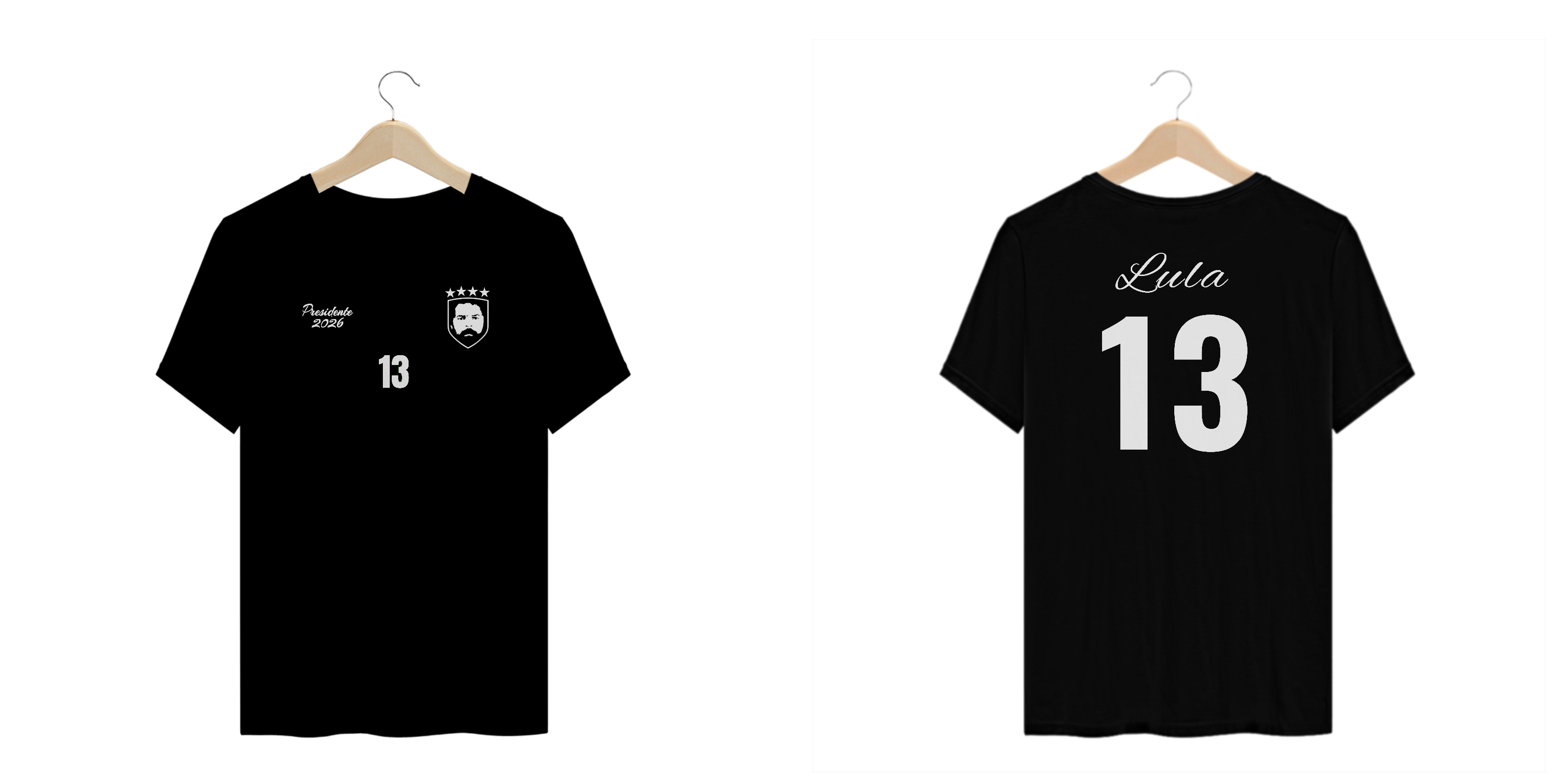 T-shirt Plus Size BRASIL LULA TETRA