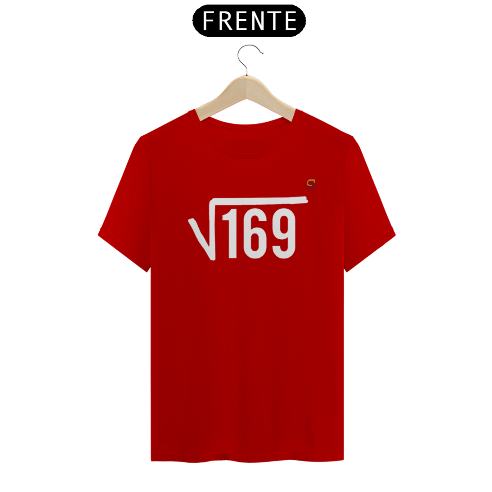 T-shirt Tradicional Raiz Quadrada