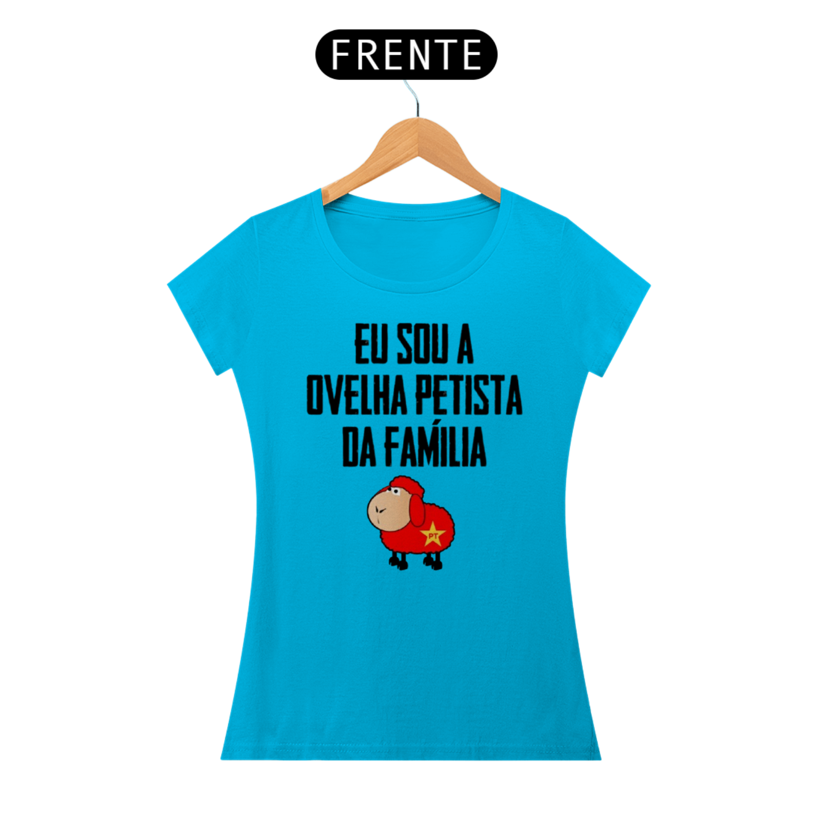 T-shirt Baby Look Ovelha