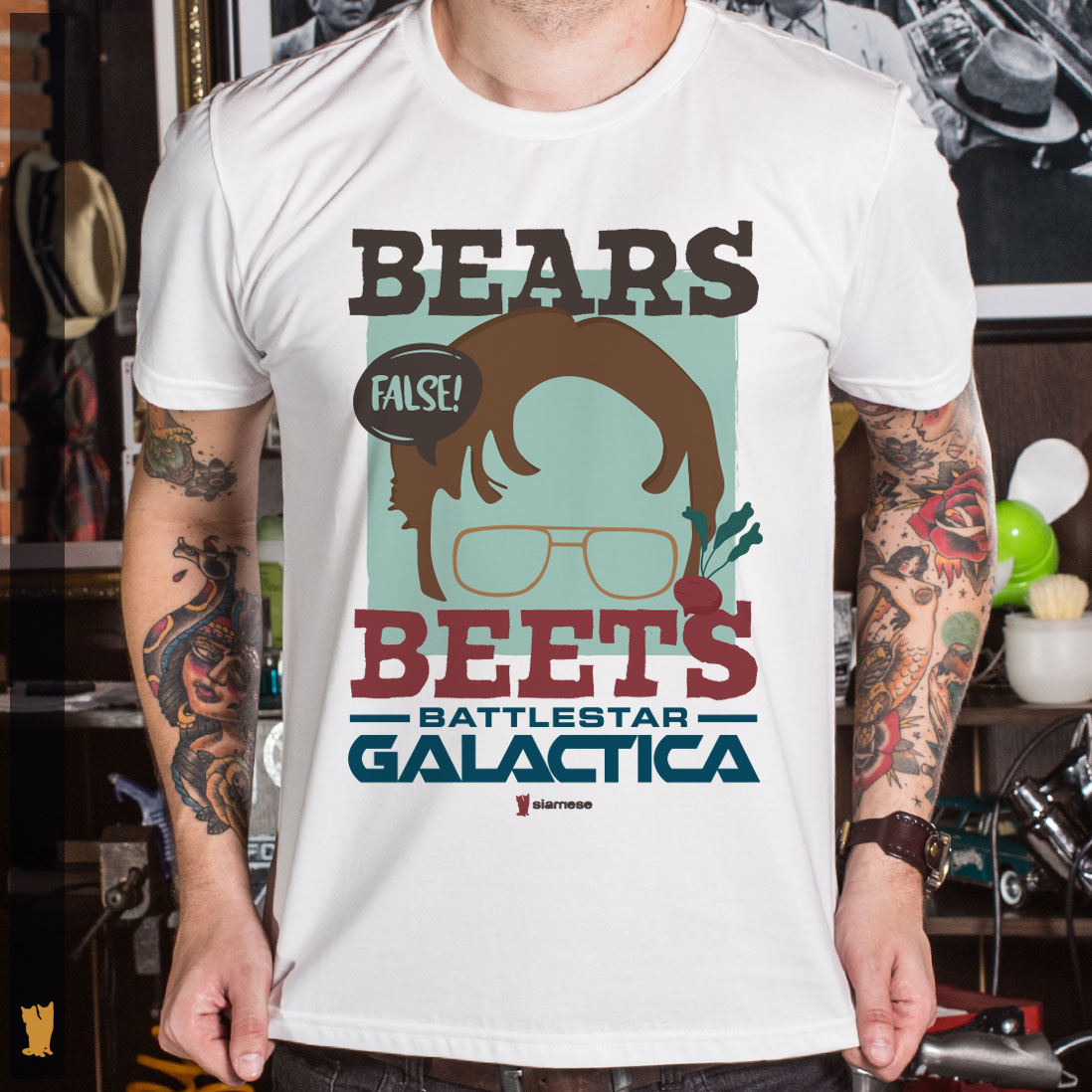 Nome do produto: SIAMESE THE OFFICE DWIGHT SCHRUTE