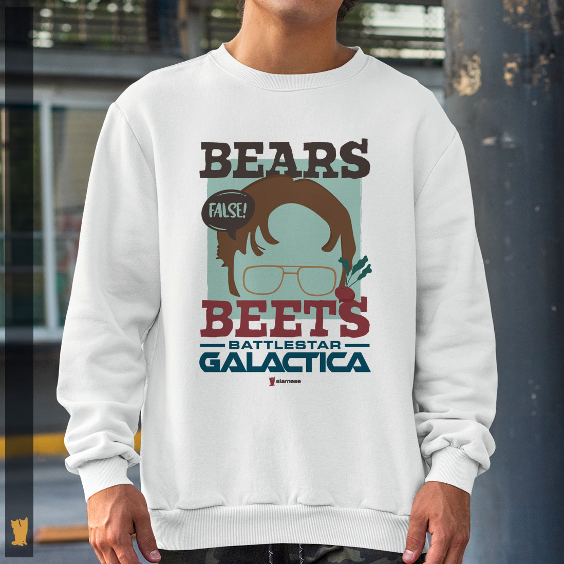 Nome do produto: MOLETOM THE OFFICE DWIGHT SCHRUTE