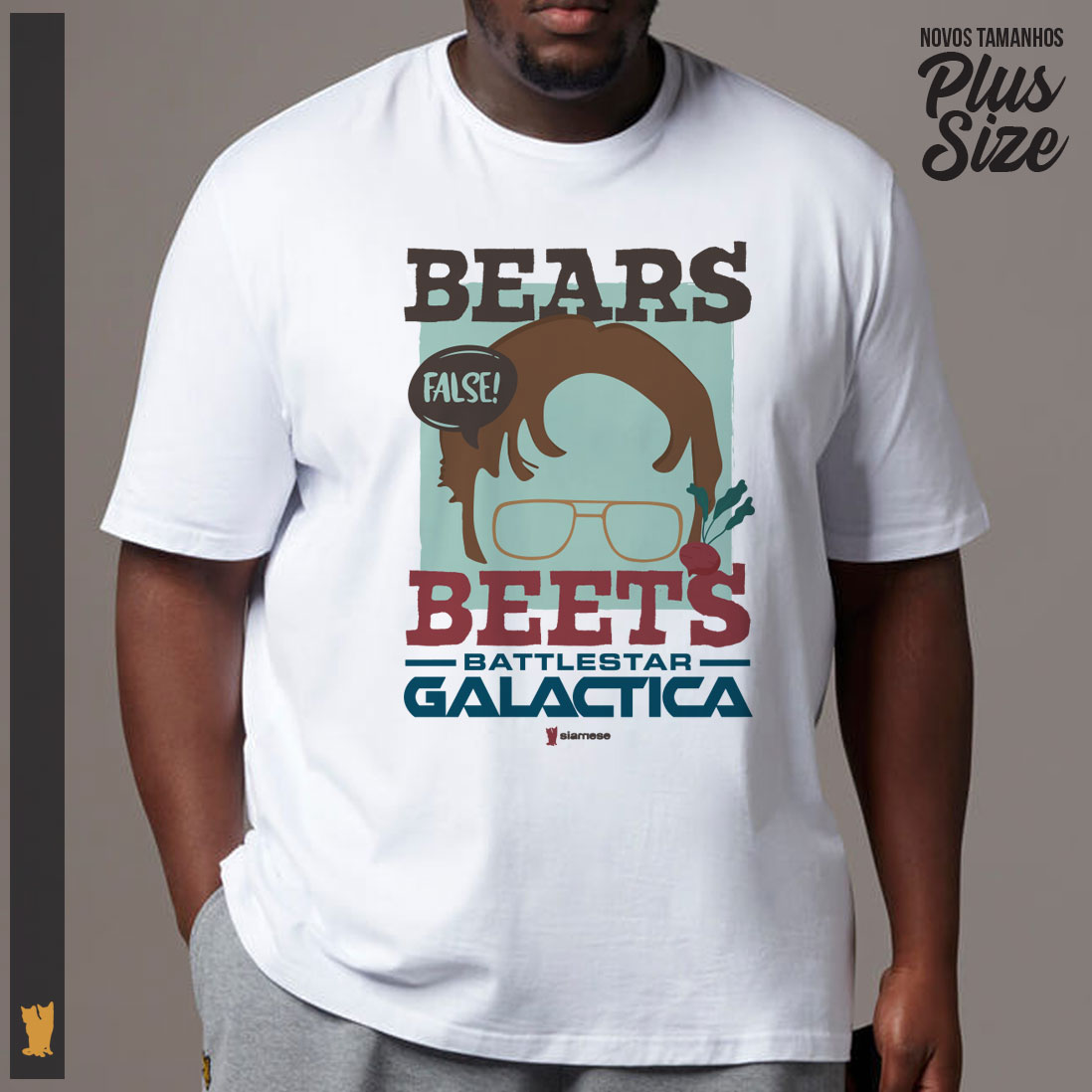 SIAMESE PLUS SIZE THE OFFICE DWIGHT SCHRUTE