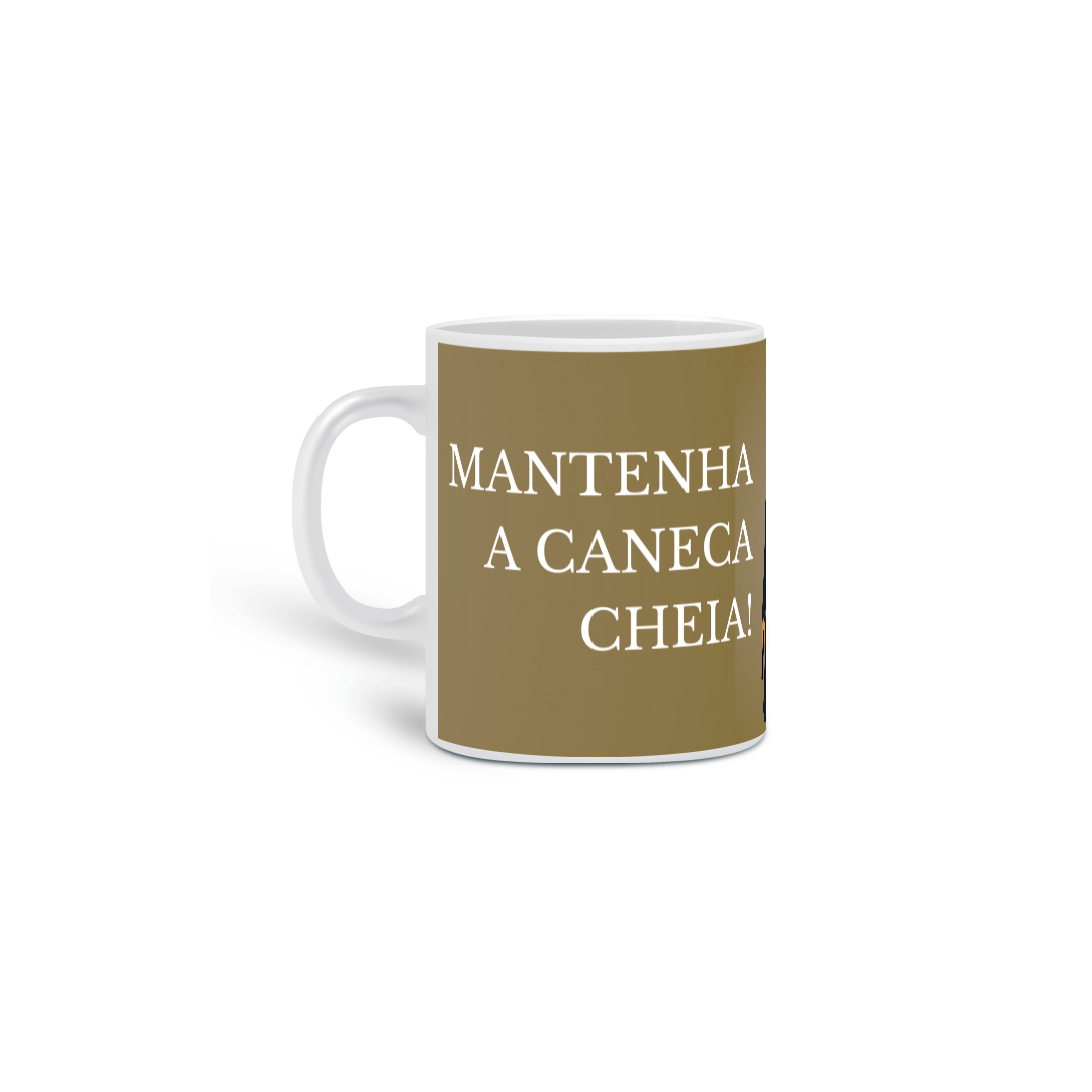 Nome do produto: Caneca - Mantenha a caneca cheia! Por ordem dos Peaky Blinders
