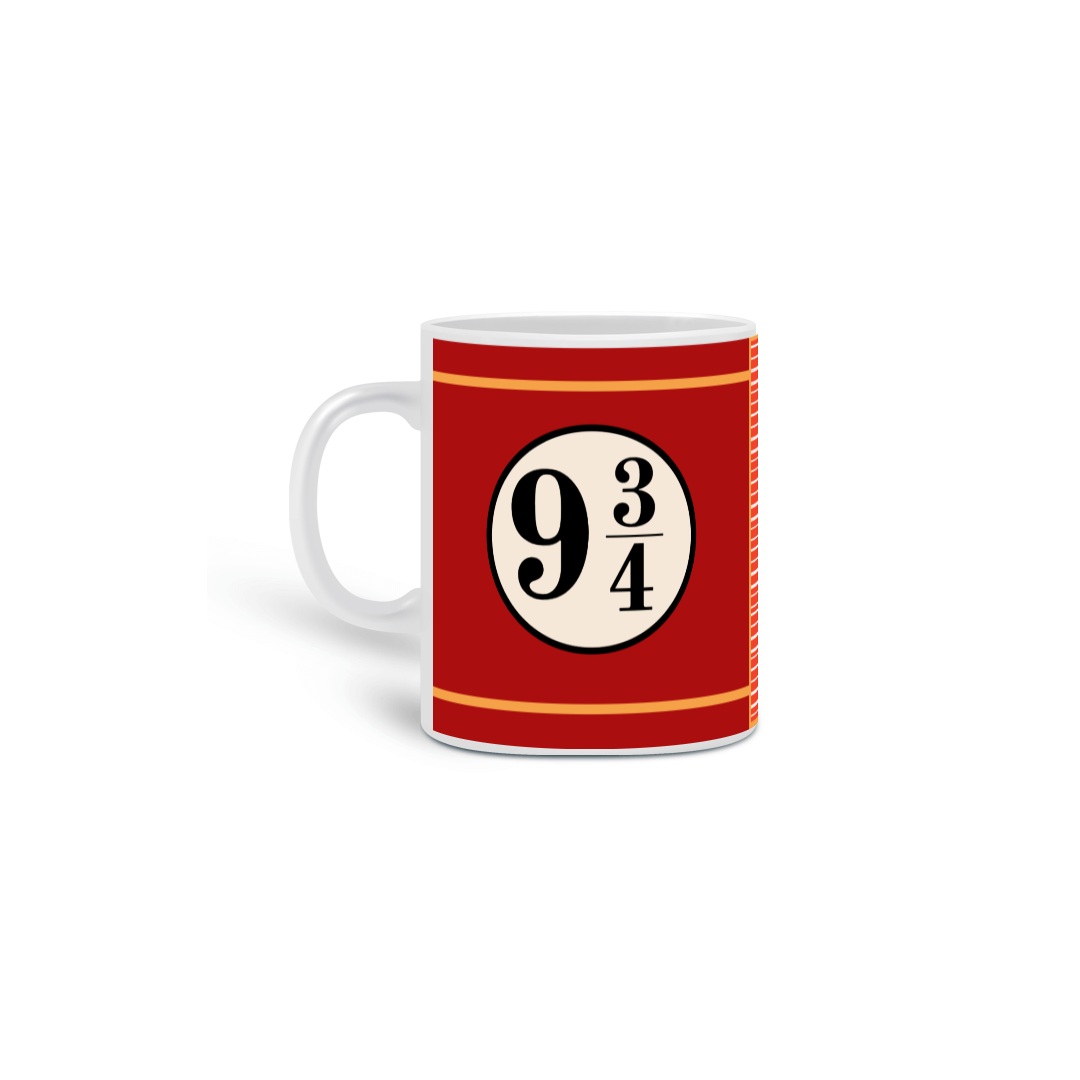 Nome do produto: Caneca Temática - Plataforma 9 3/4