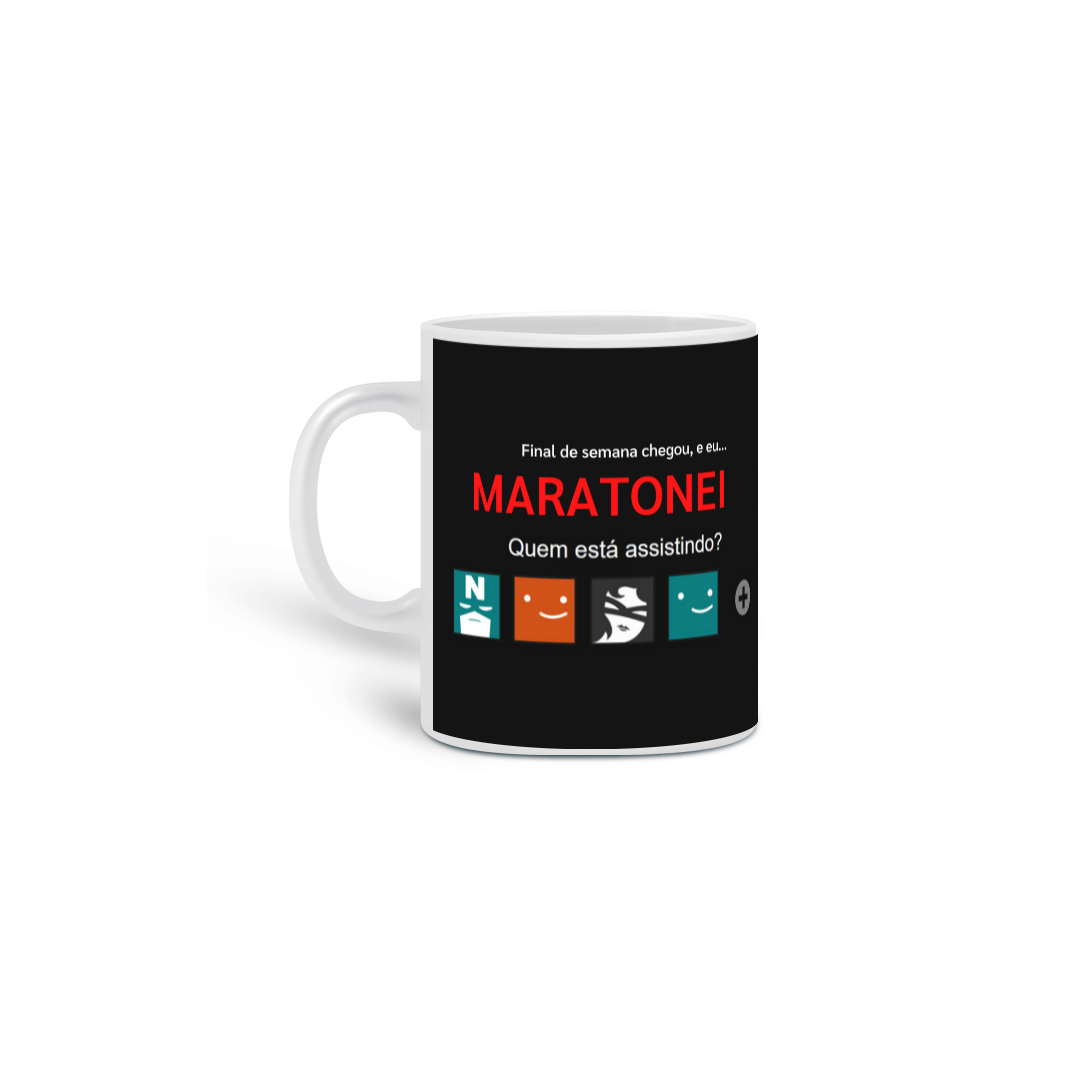 Nome do produto: Caneca - Maratonei 