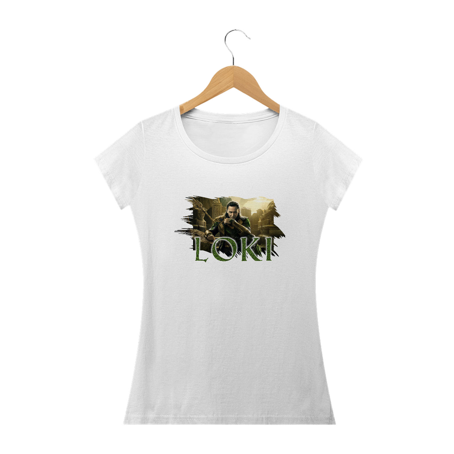 Nome do produto: Camiseta Feminina - Loki