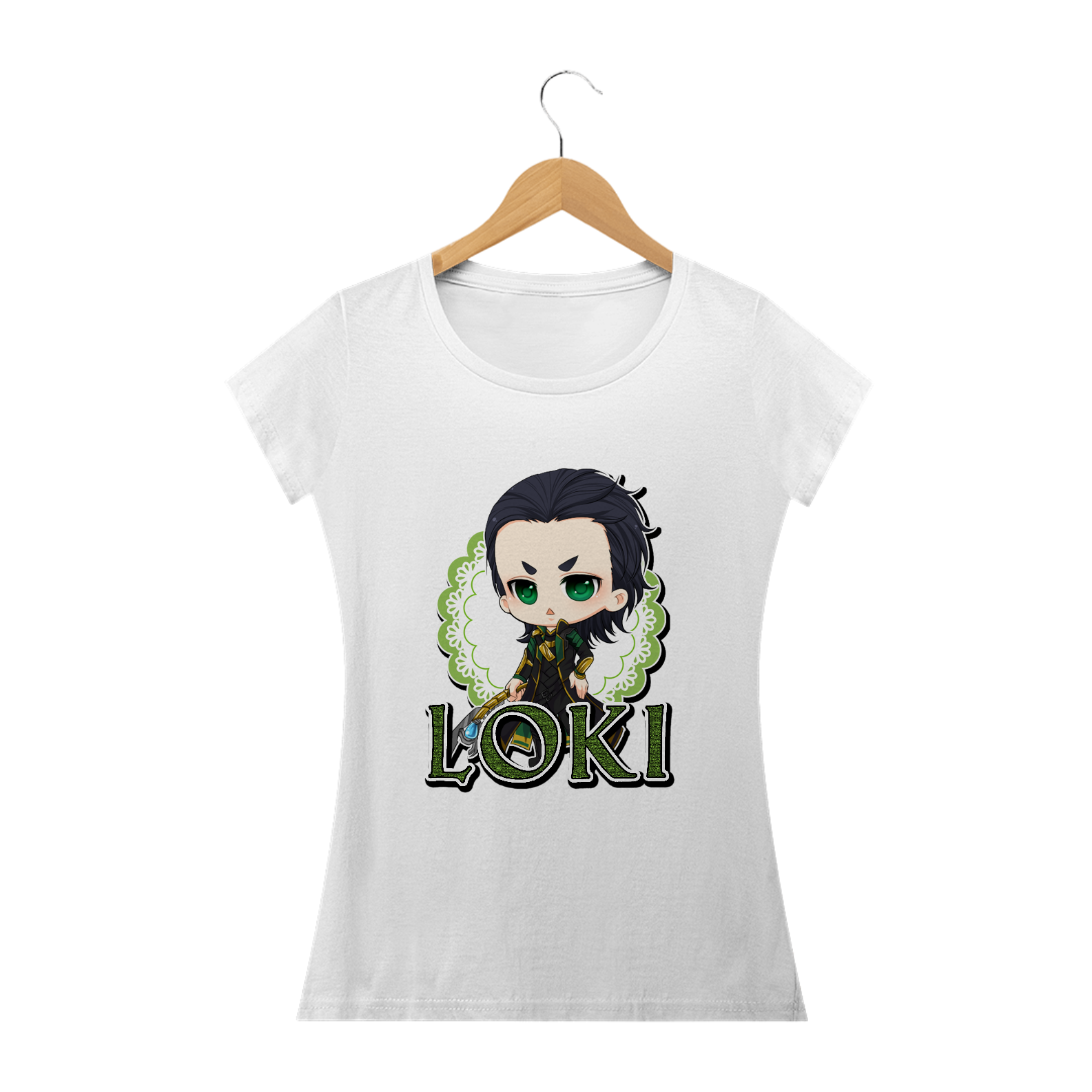 Nome do produto: Camiseta Feminina - Loki