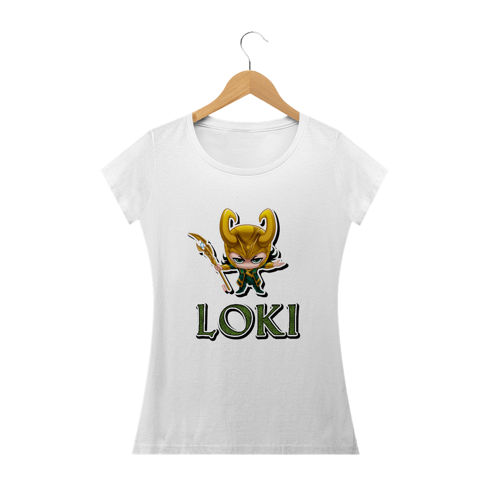 Nome do produto: Camiseta Feminina - Loki