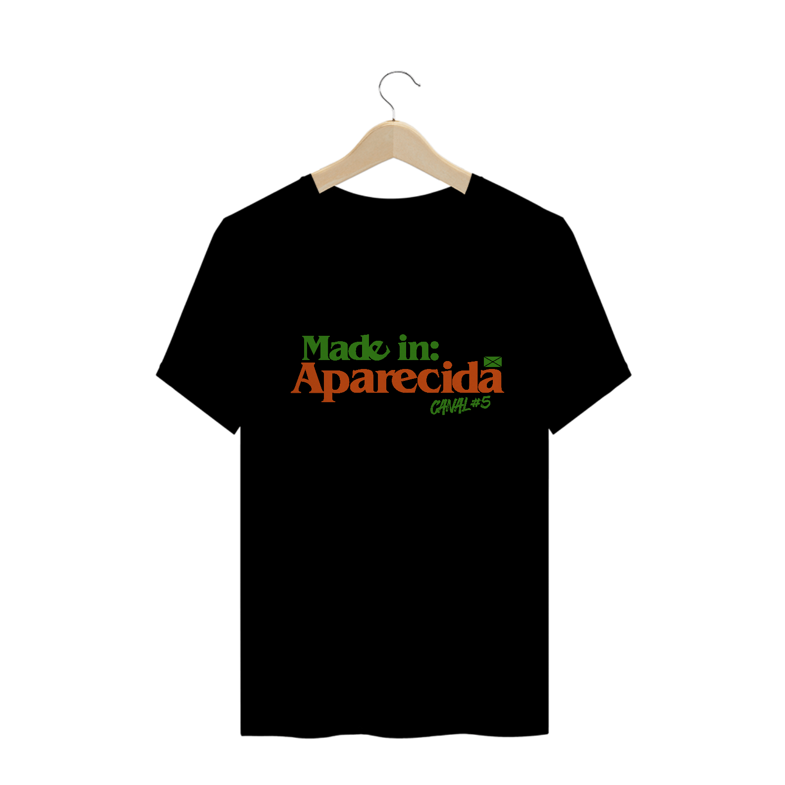 Nome do produto: Camiseta - Made in Aparecida