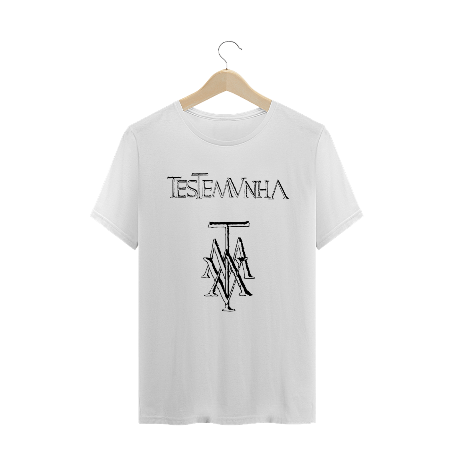 Nome do produto: Camiseta Testemunha Básica clara