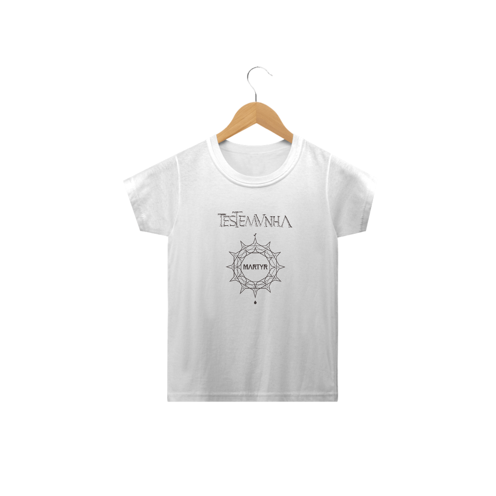 Nome do produto: Camiseta Infantil Martyr Coroa