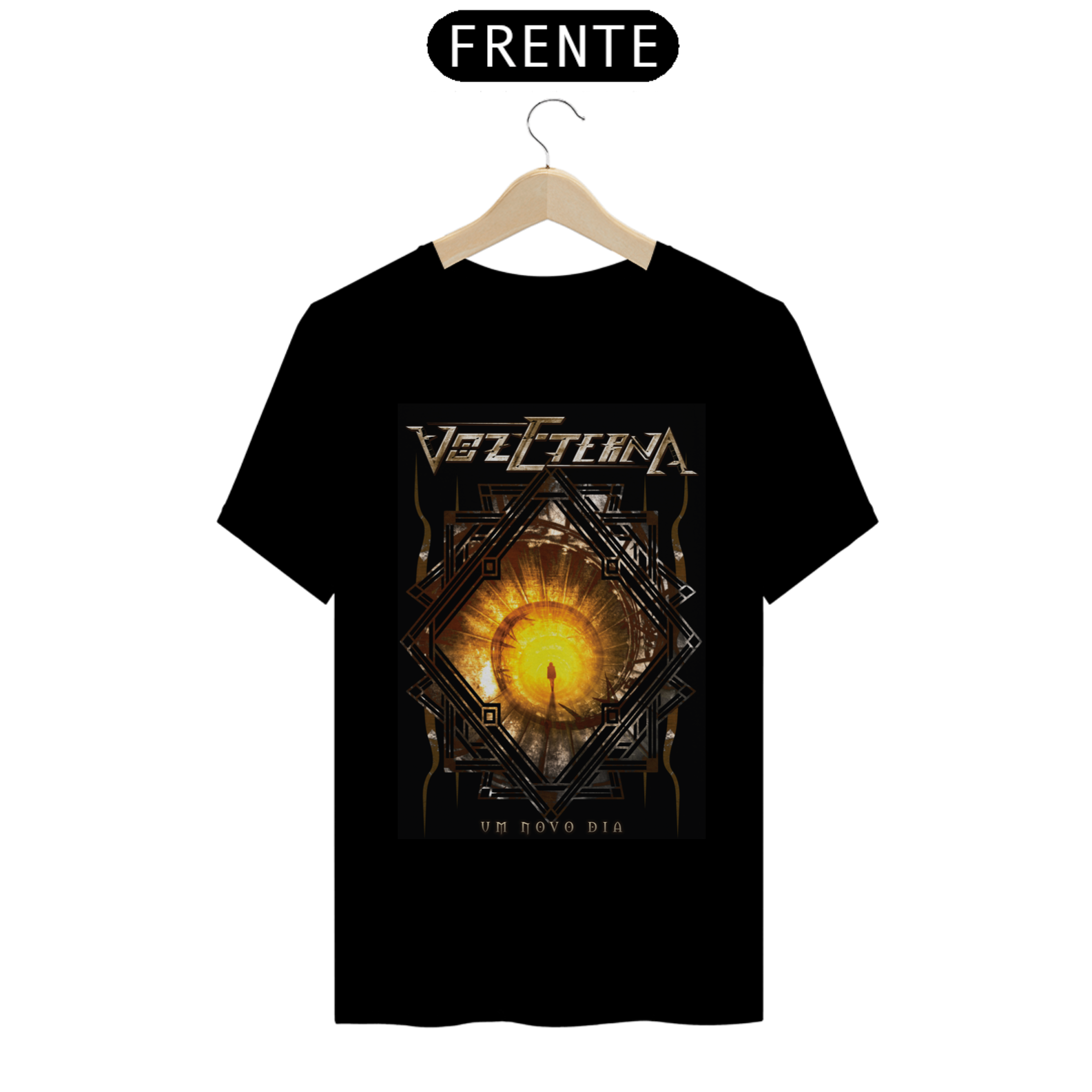 Nome do produto: Camiseta Voz Eterna Um Novo Dia