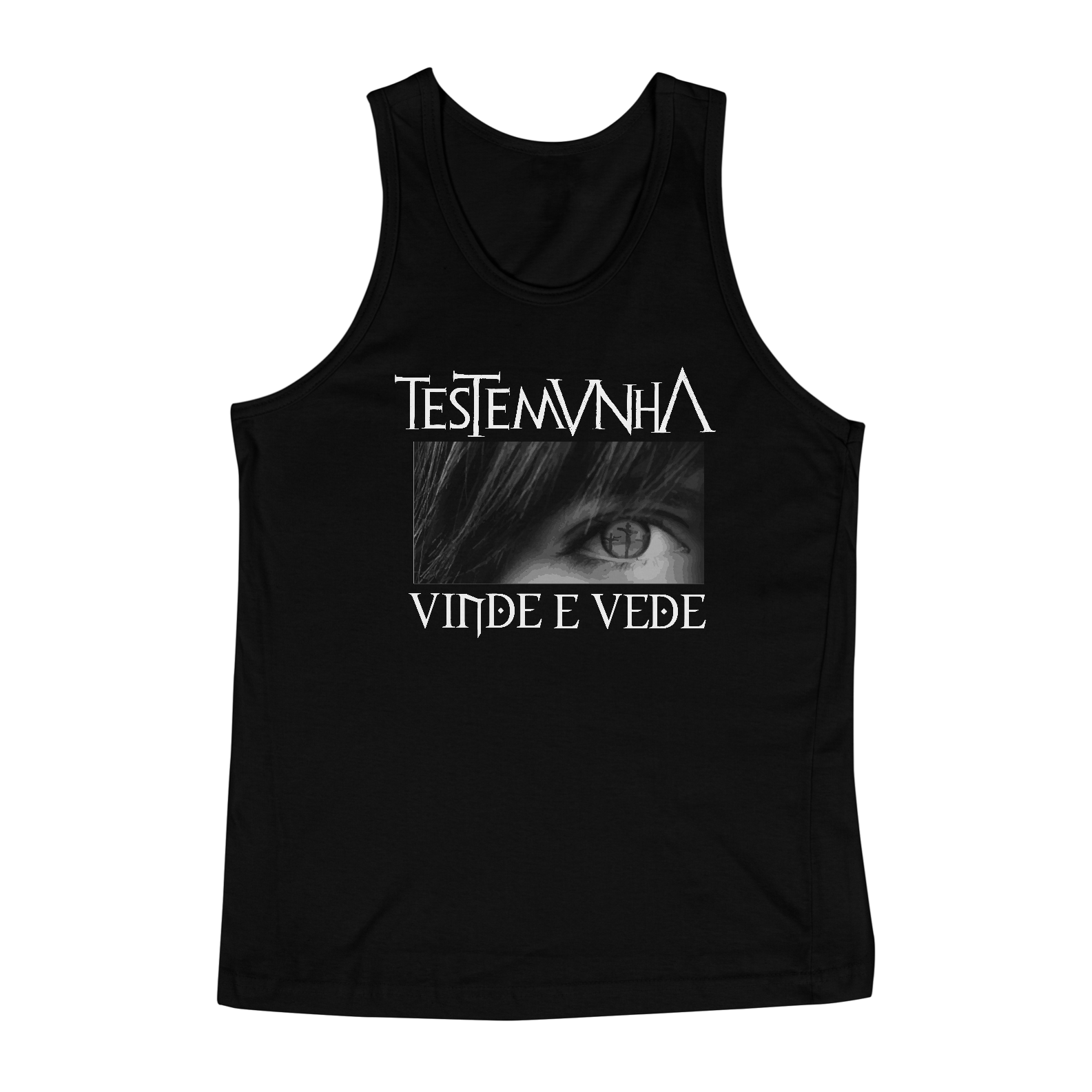 Nome do produto: Regata Vinde e Vede Capa