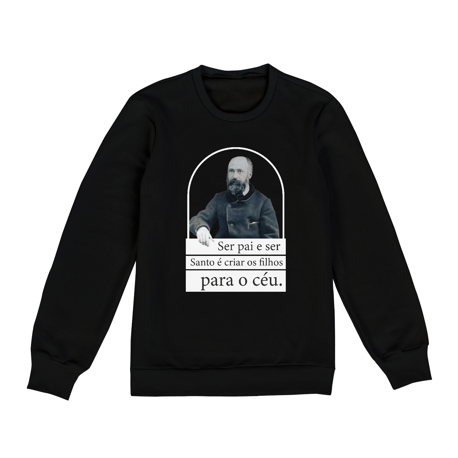 Moletom Preto Pai de Santo