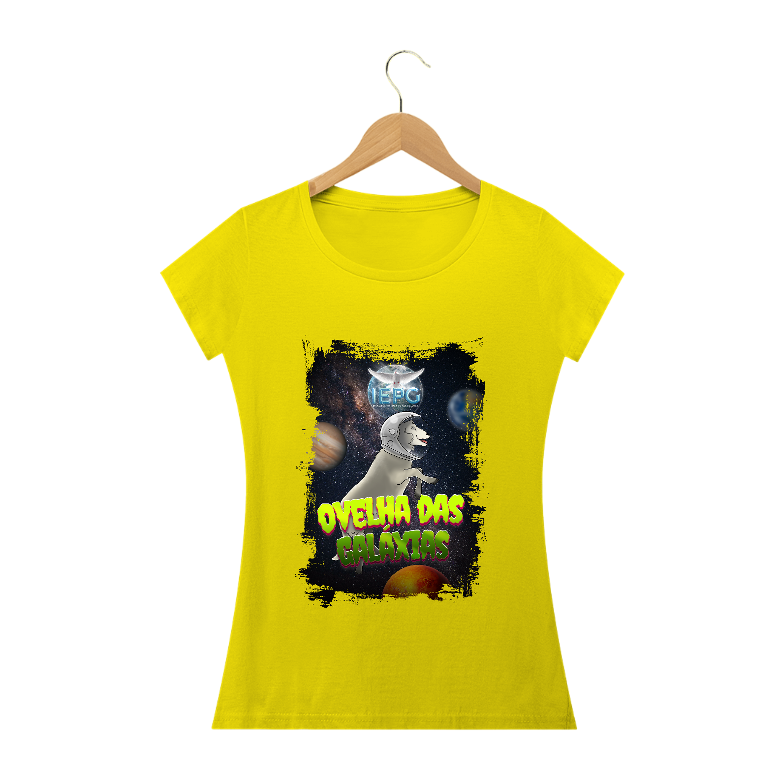 Nome do produto: Ovelha das Galáxias - Feminina Quality