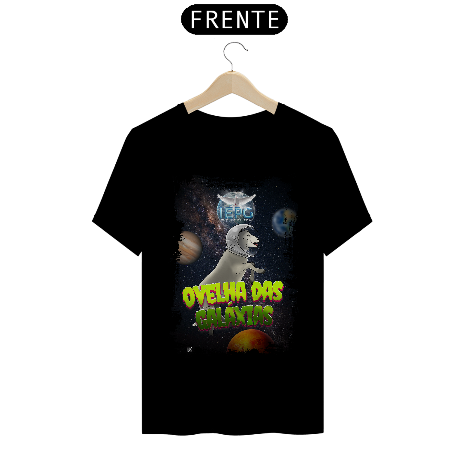 Nome do produto: Ovelha das Galáxias - T-Shirt Prime
