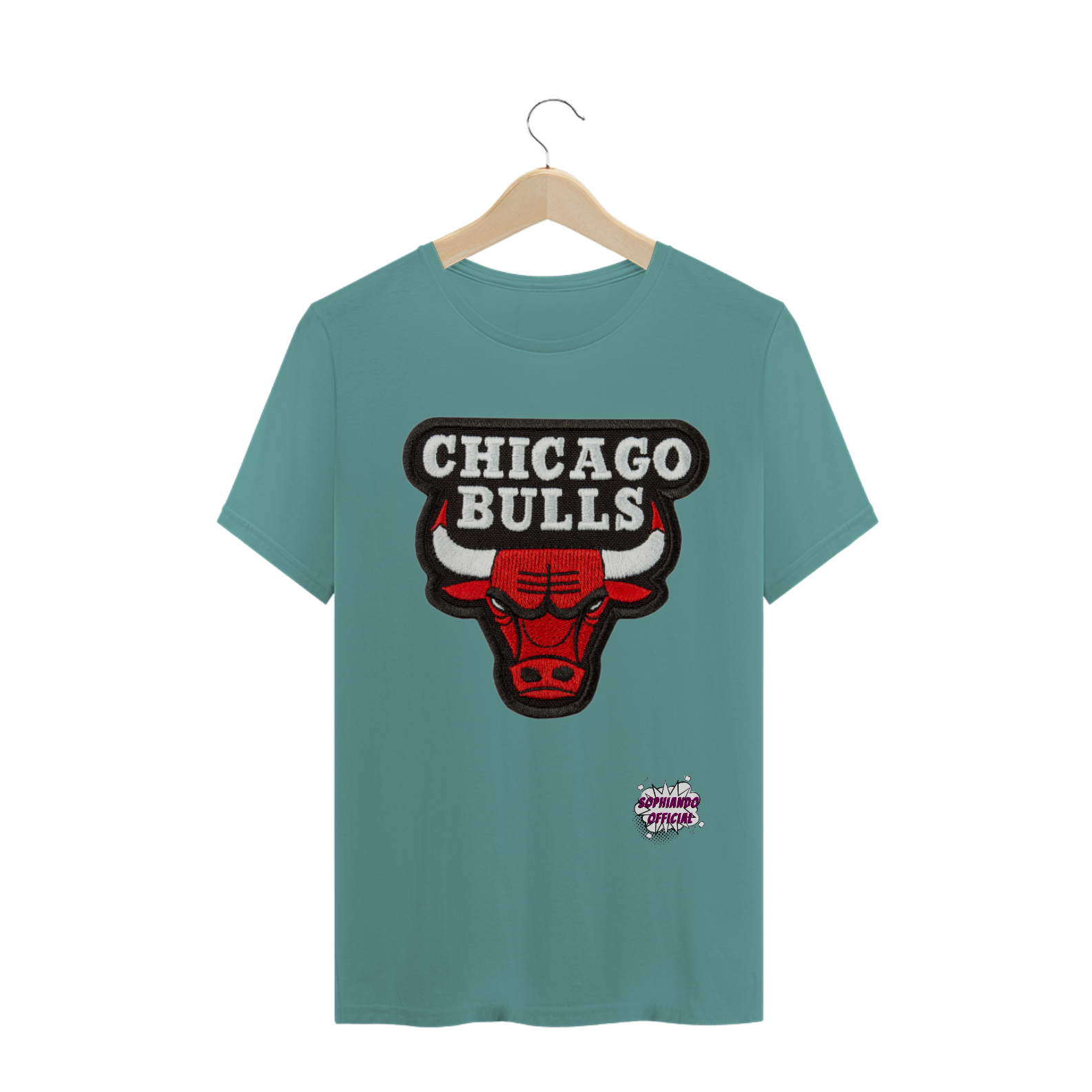 Nome do produto: Chicago Bulls! Camisa Masculina Estonada