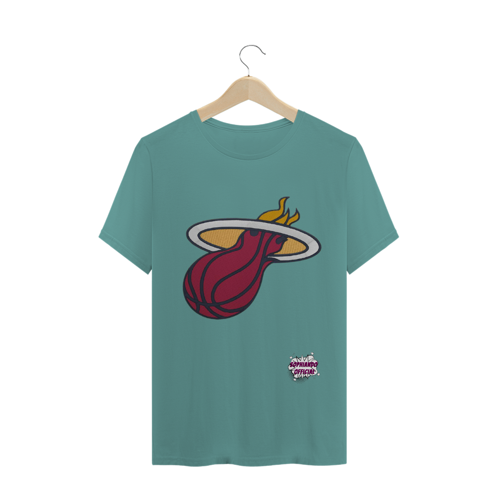 Nome do produto: Miami Heat! Camisa Masculina Estonada