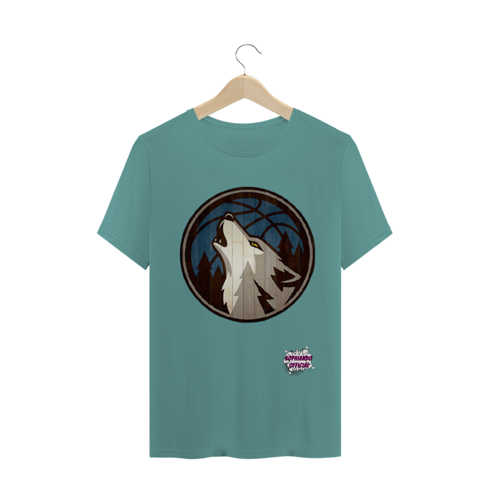 Nome do produto: Minnesota Timberwolves! Camisa Masculina Estonada