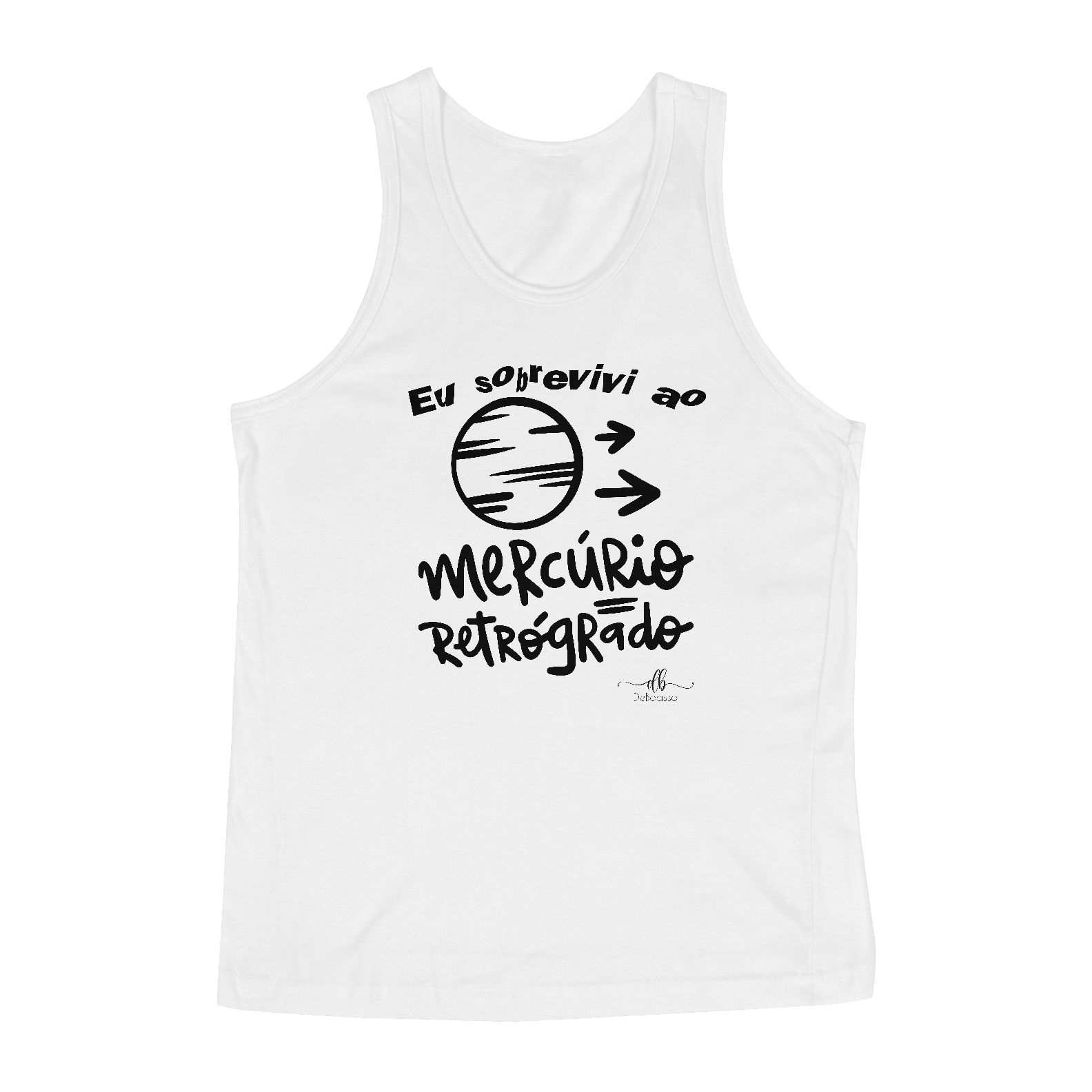 Nome do produto: Eu sobrevivi ao Mercúrio Retrogrado (Regata) LP