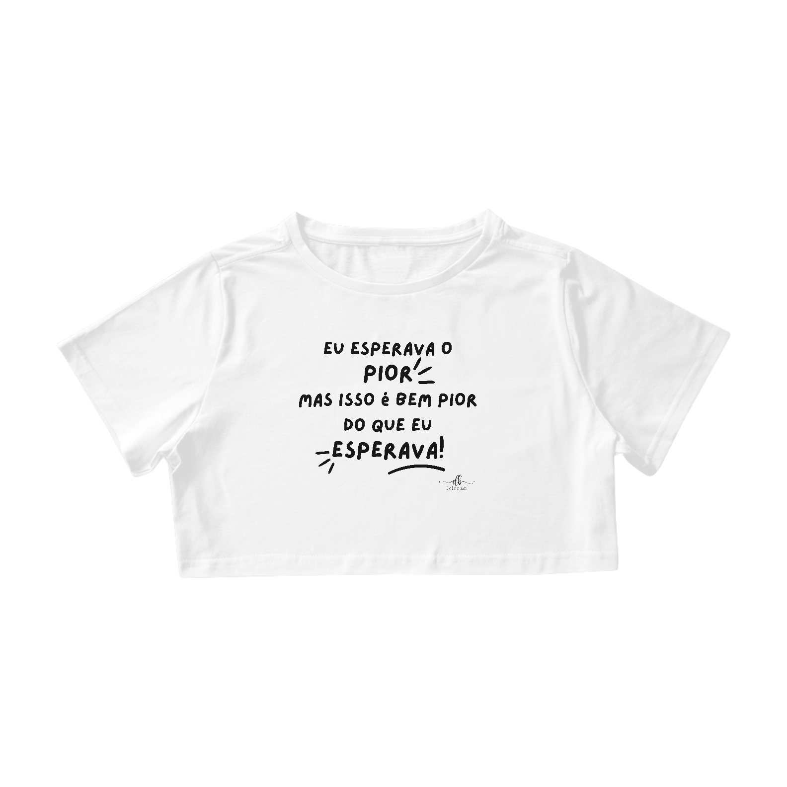 Nome do produto: Eu esperava o pior mas isso é bem pior do que eu esperava! (Croped) LP