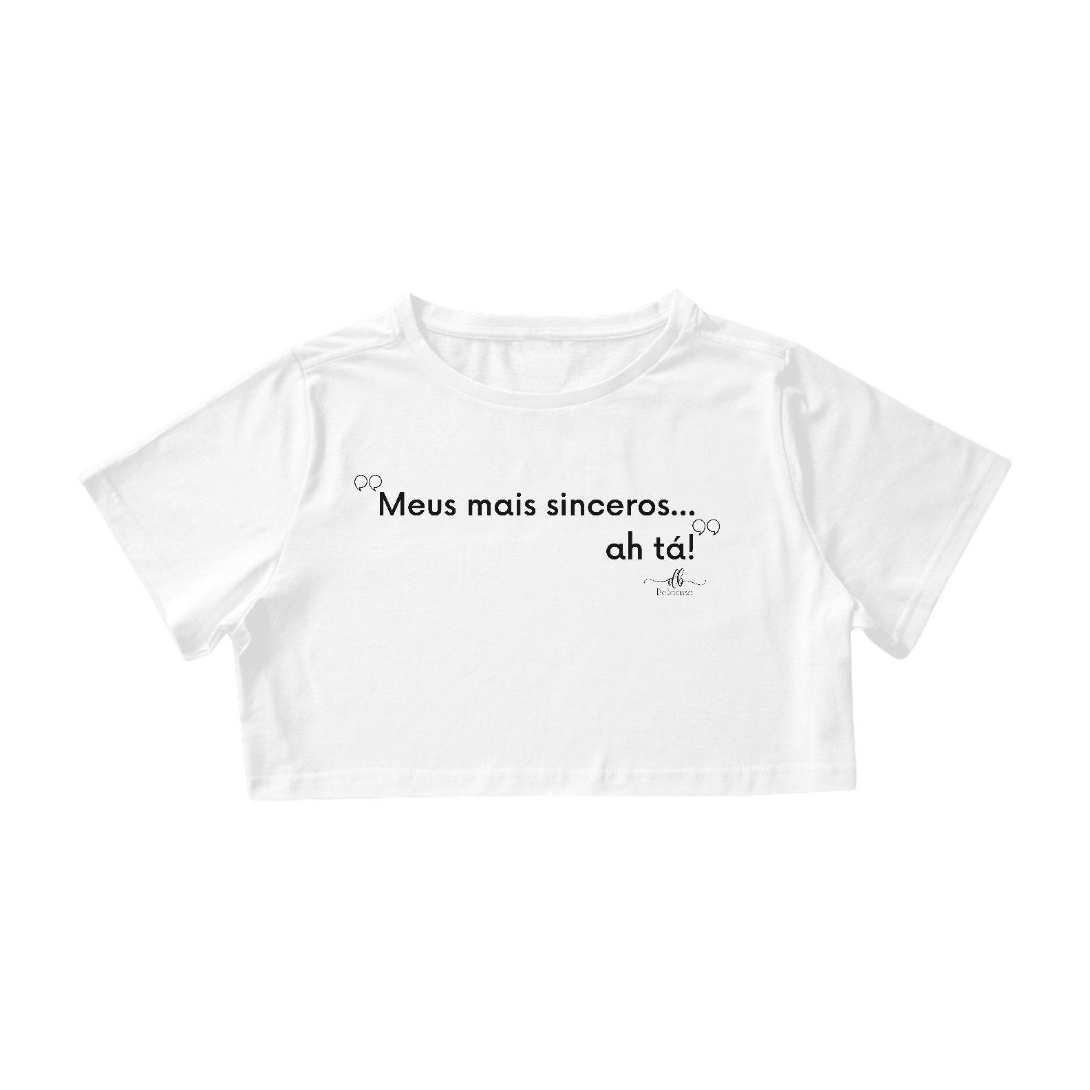 Nome do produto: Meus mais sinceros... ah tá! (Croped) LP